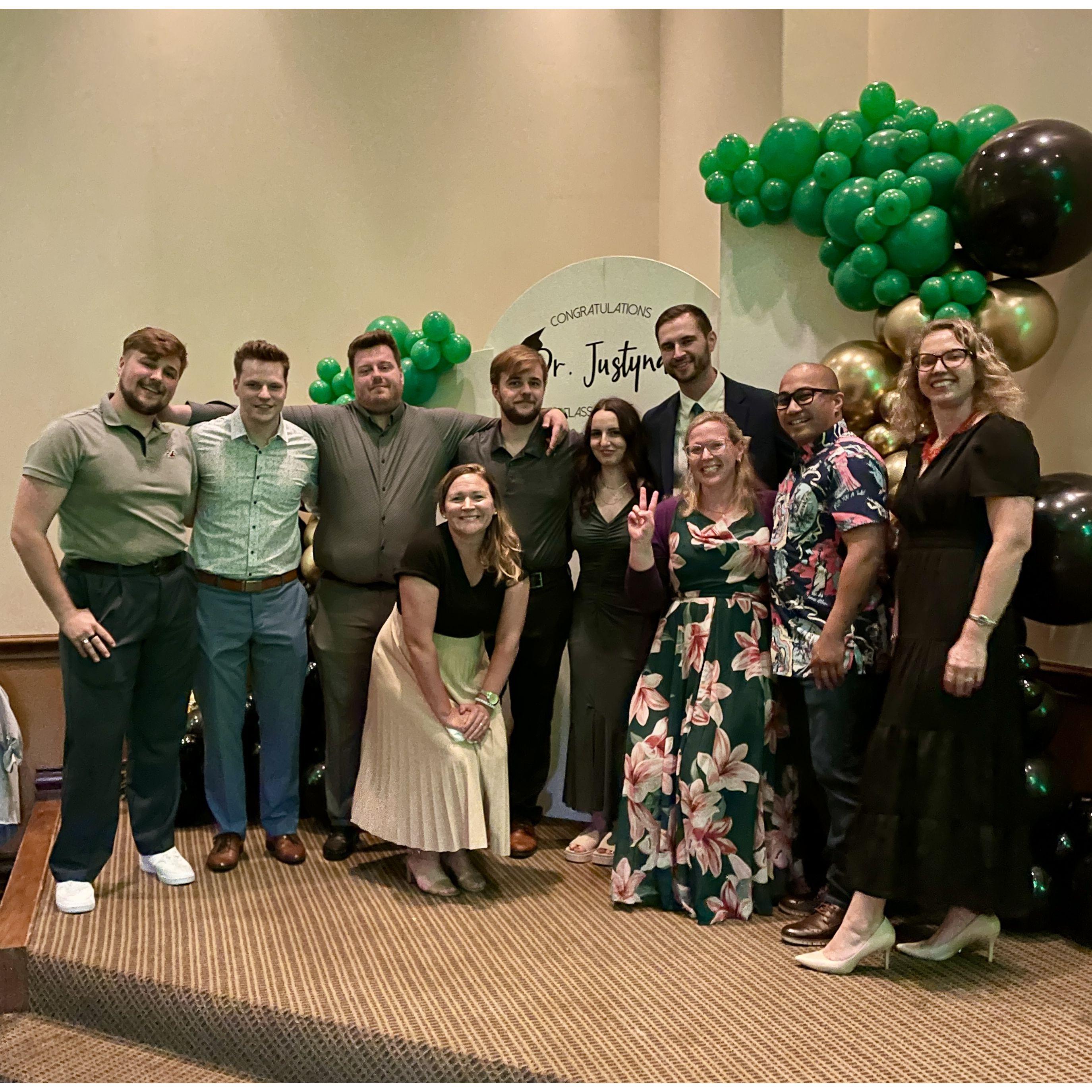 Congrats Dr. Justyna!!