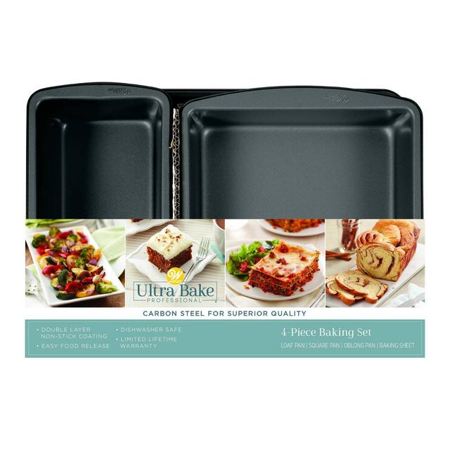 Wilton Ultra Bake Pro 4pc Bakeware Set