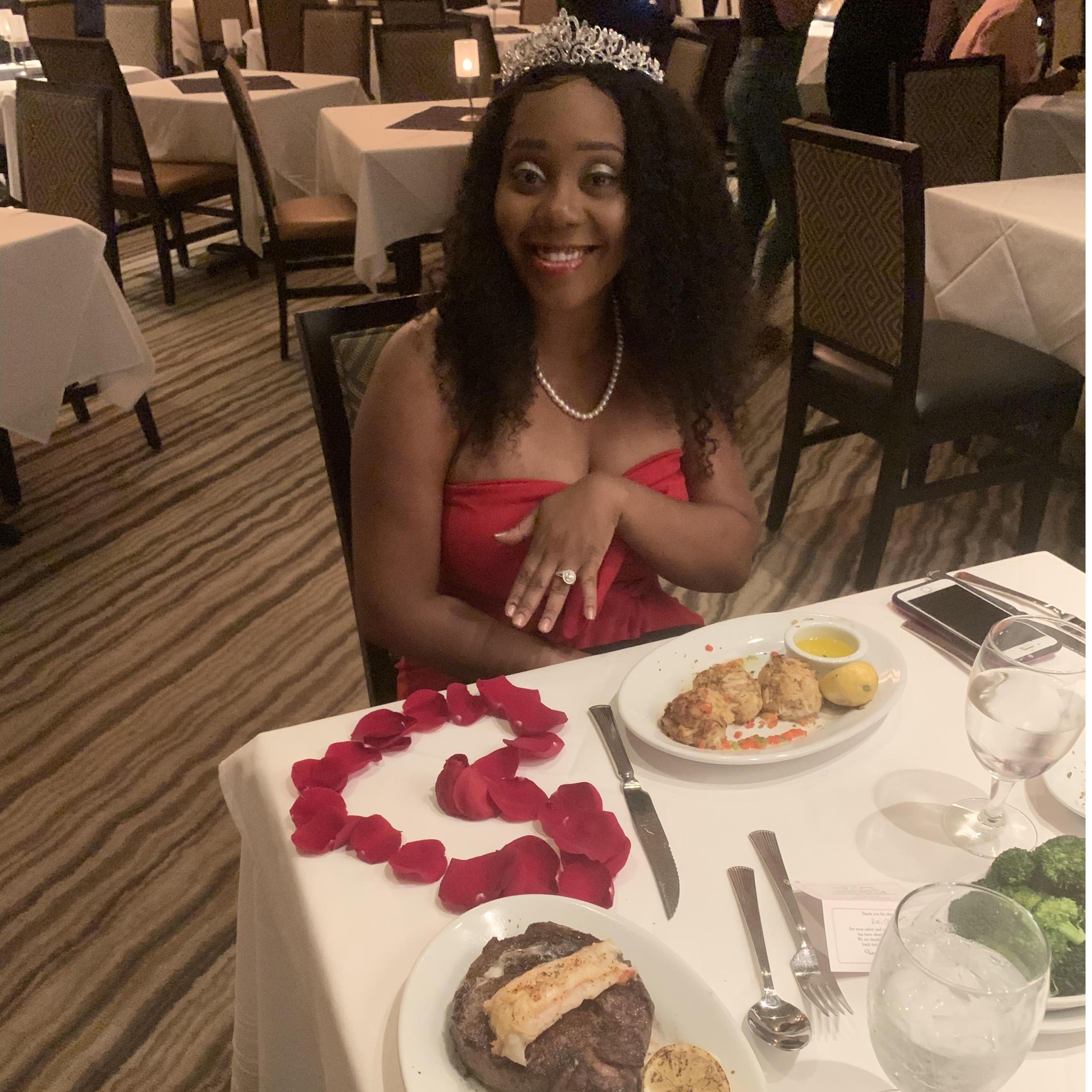 The Day She Said Yes!