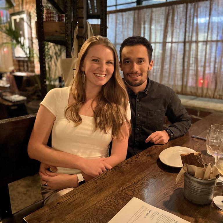 The day Angel asked NG to be his girlfriend - she was wearing the same gold skirt this day as the day he asked her to marry him