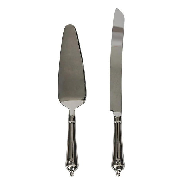 Juliska Berry & Thread Cake Knife and Server Set/2pc - Polished