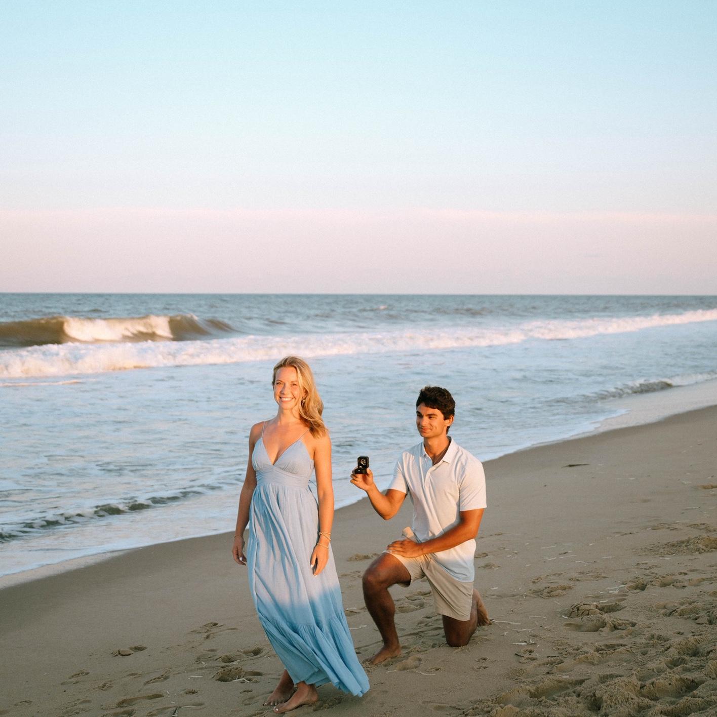 Moments before the proposal! 8/2/2025