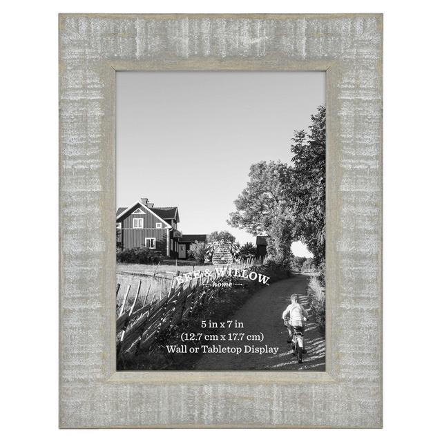 Bee & Willow™ Home 5-Inch x 7-Inch Wooden Picture Frame in Austin Grey