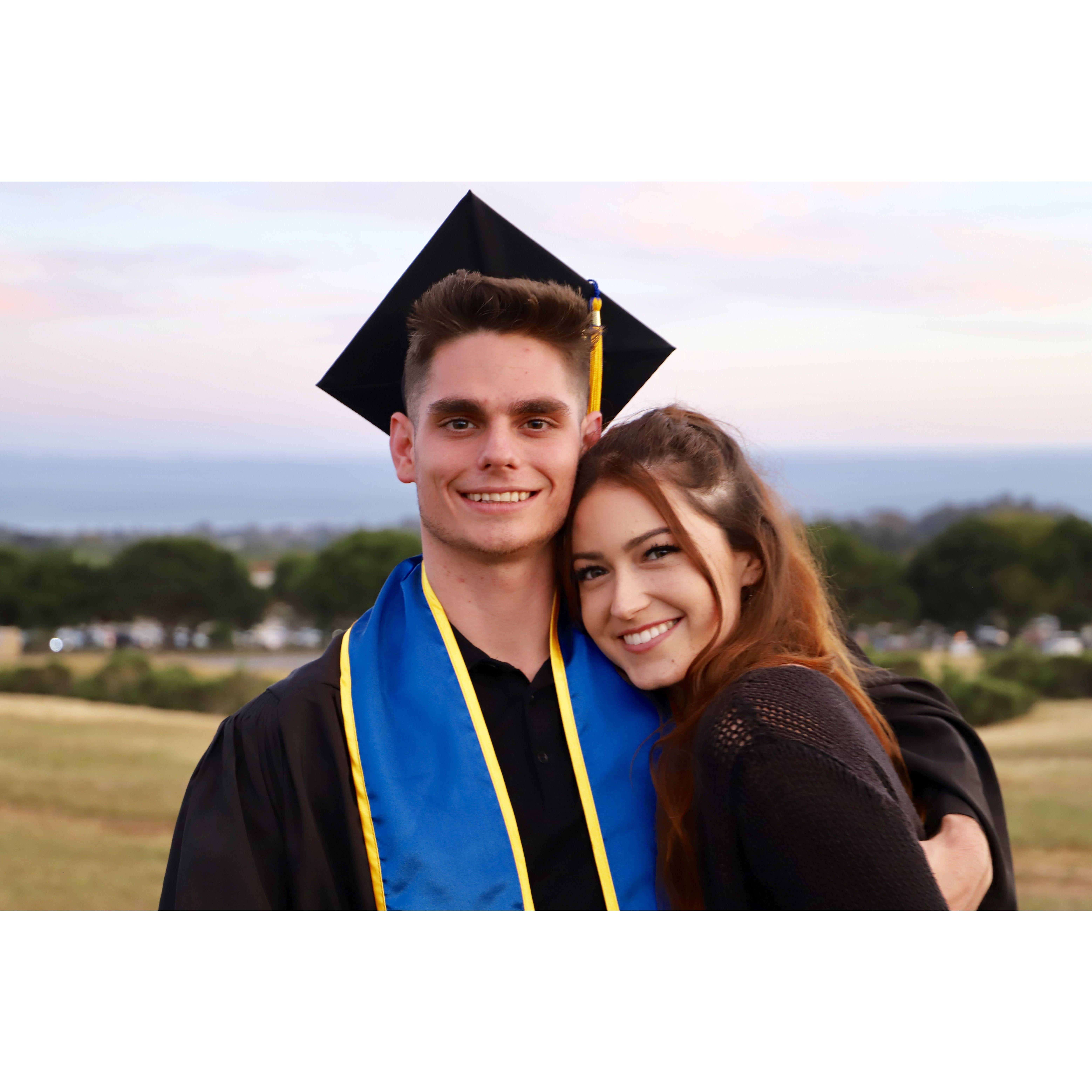 Jason graduates UC Santa Cruz in 2019, majoring in Business Management and Economics