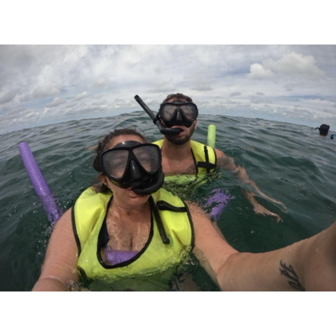 Snorkeling in Key West For Zac's 30th