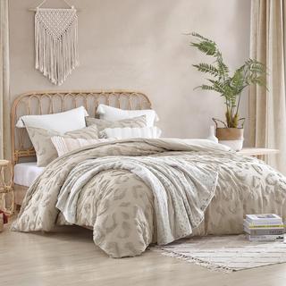 Chenille Leopard 3-Piece Comforter Set