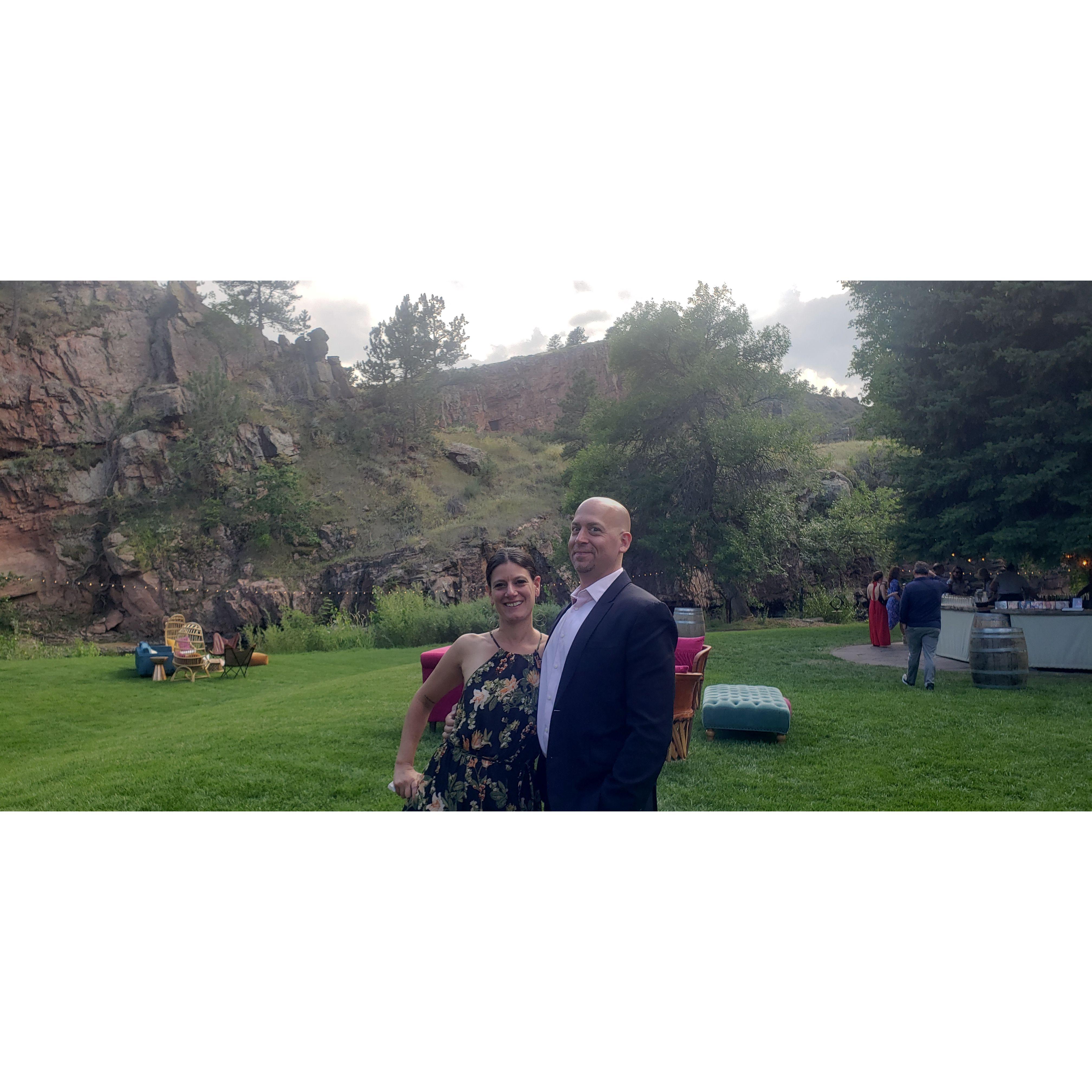 Another wedding celebration in Lyons, CO