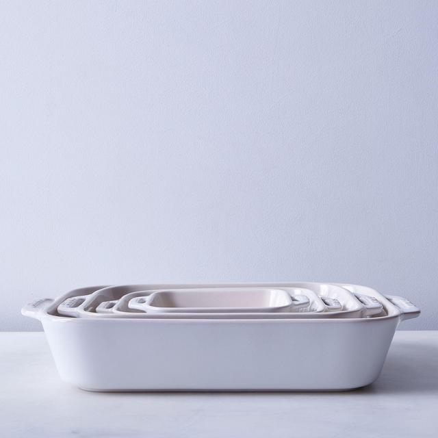 Staub Ivory Rustic Ceramic Rectangular Baking Dishes