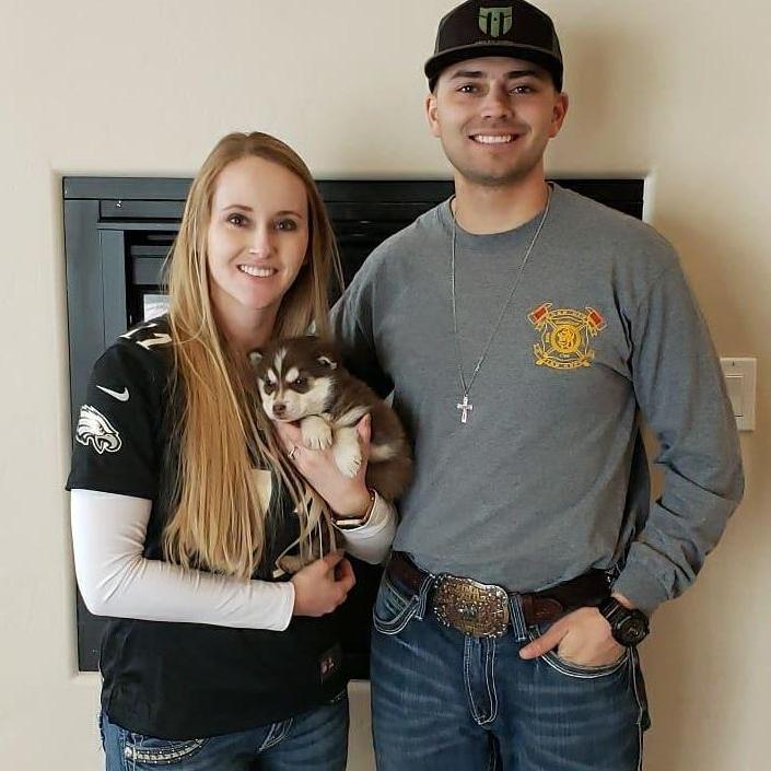 Our newest baby Koda. Brought him home January 7, 2019.