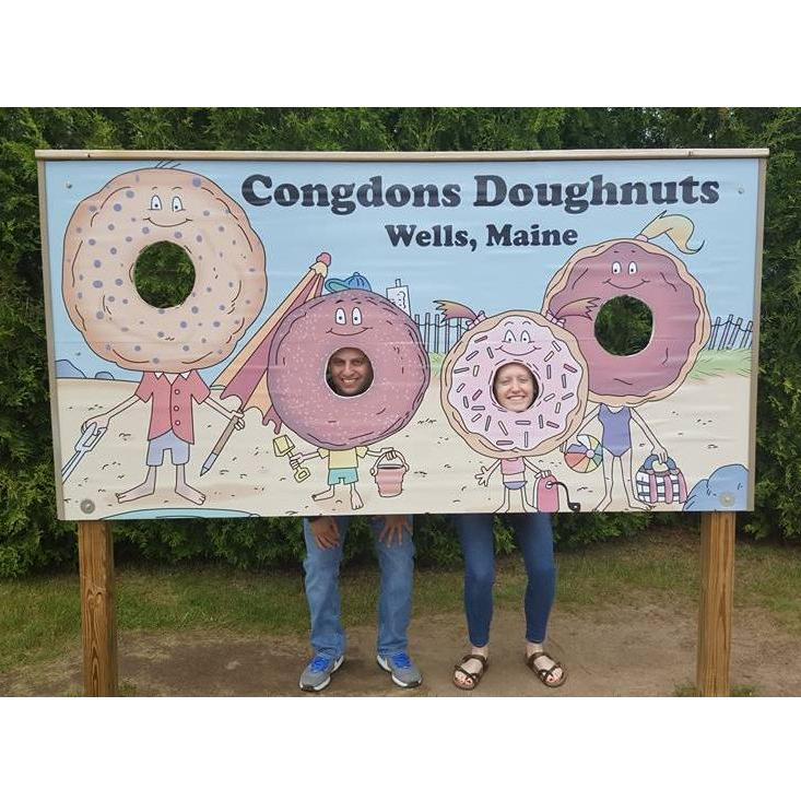 Best donuts in Maine (Pat & Maddy's wedding) - June 2017