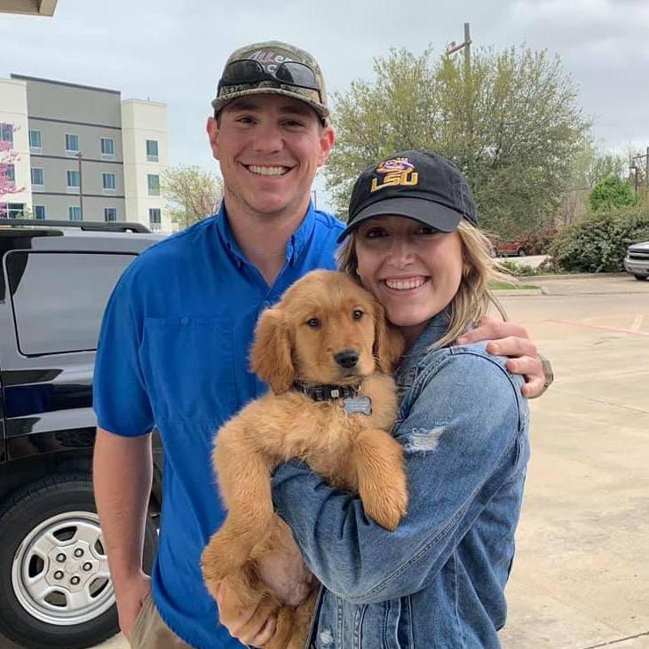 The day Blake and I drove to Dallas to pick up Hudson