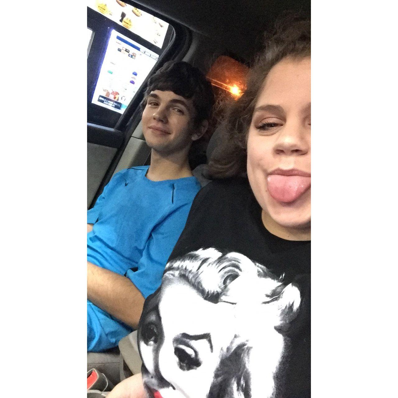 our fist "Date Night" was Sonic!!