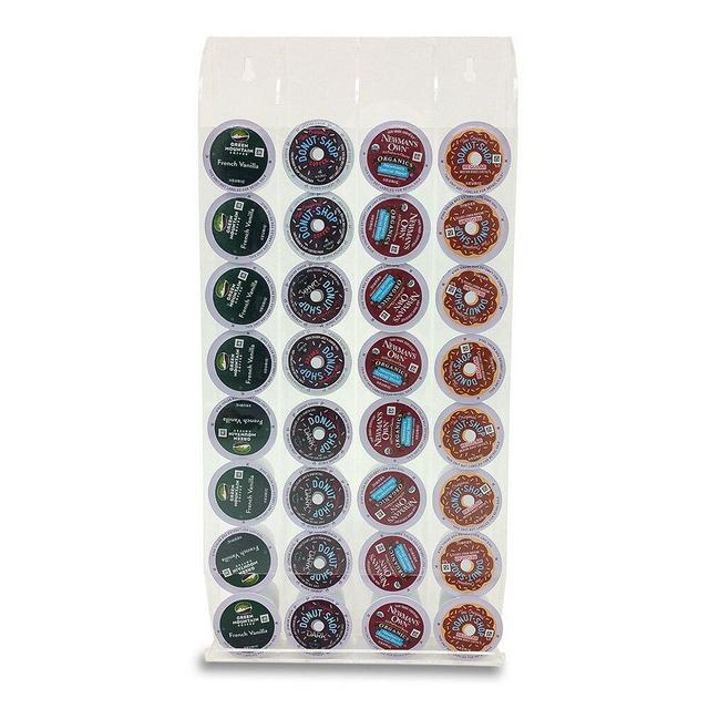 Stillwater Wall Mounted Acrylic Keurig K-Cup Coffee Pod Holder