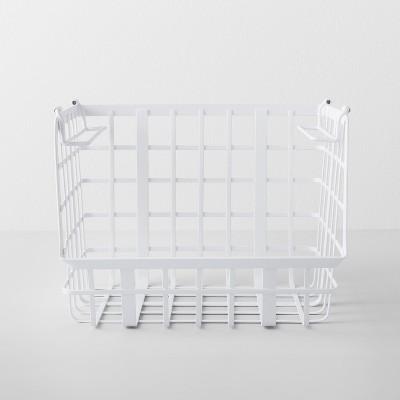Open Front Stackable Basket White - Made By Design™