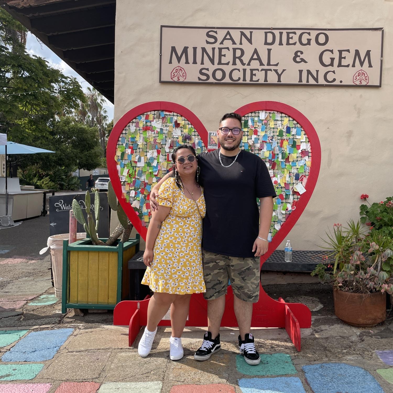 San Diego, 2021 - This was our first trip together to California!