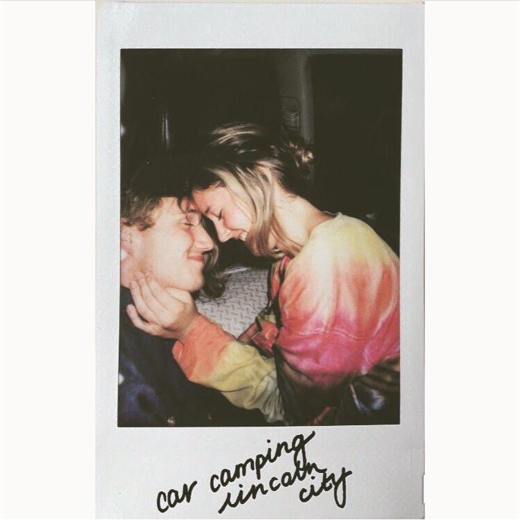 Our first year dating we used to go car camping all the time. - 2015