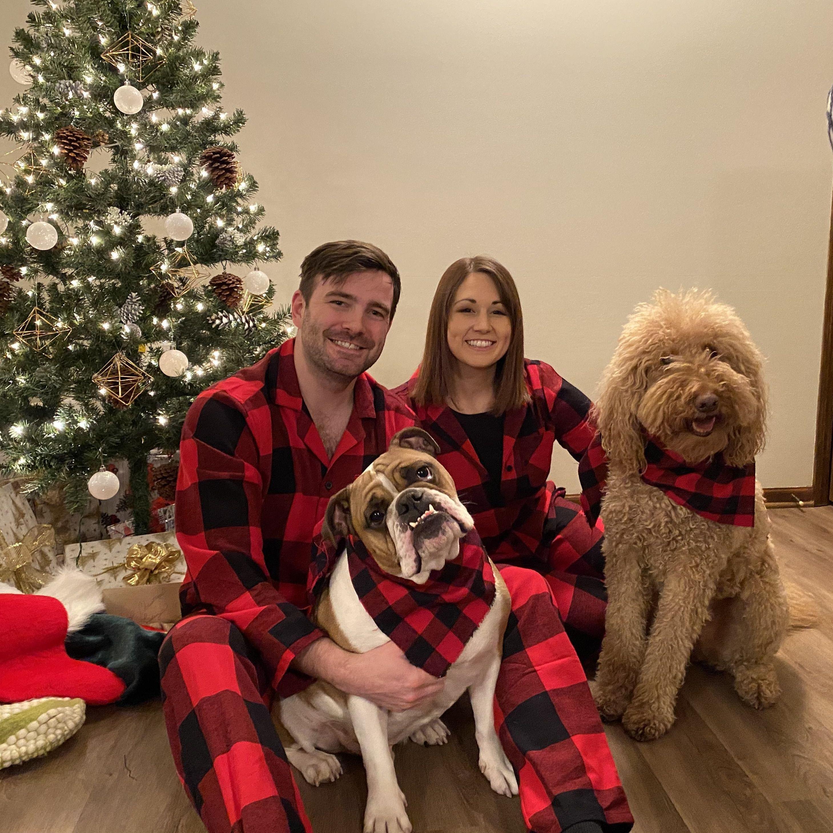 Christmas with our favorite boys: Harvey & Tweedy