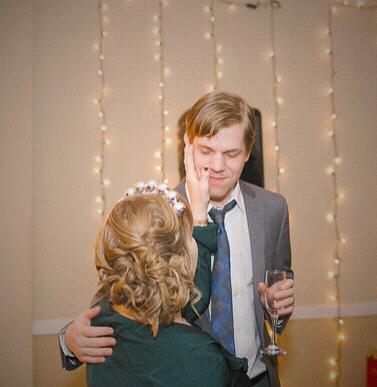 Sometimes other people have weddings! (man those lights are hung so well too...kudos to whoever put those up !)