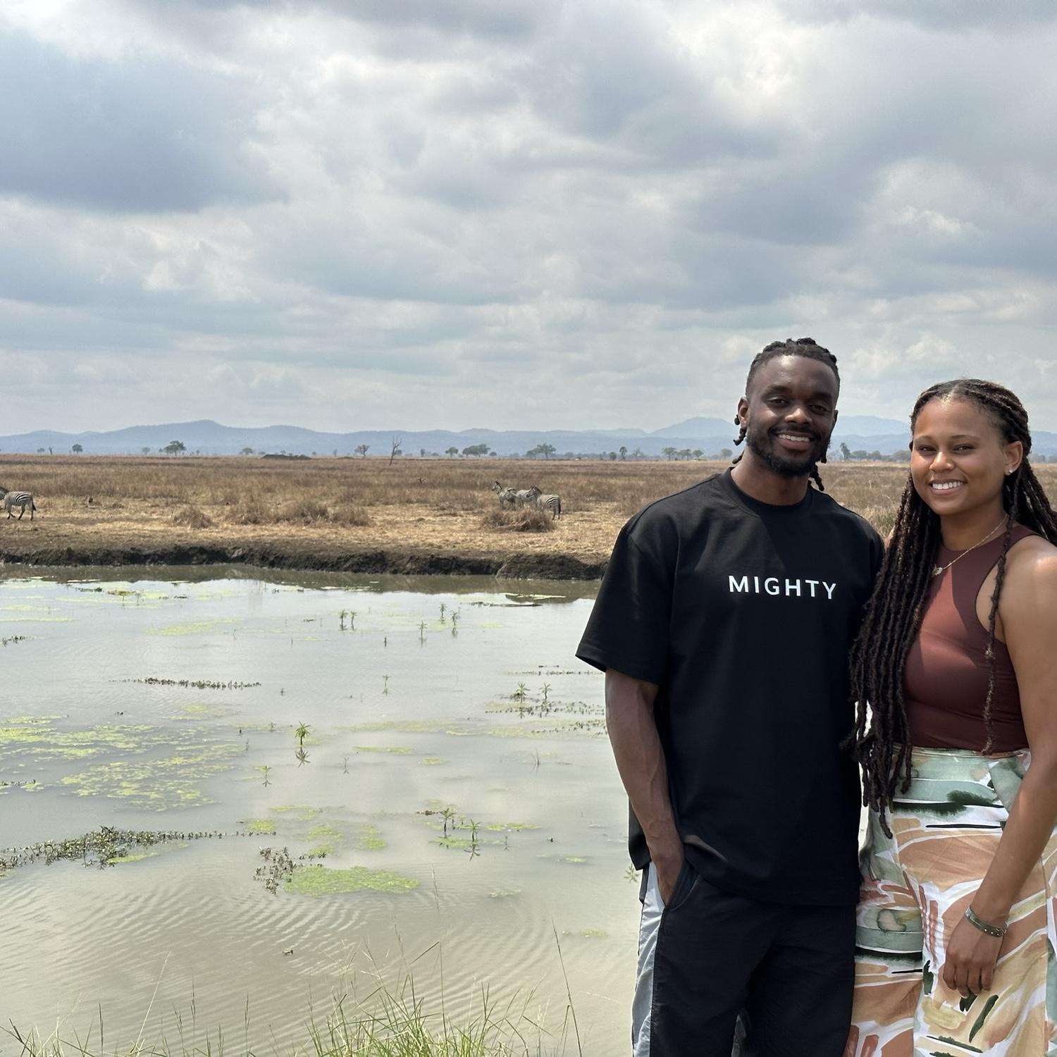 On a safari in Tanzania