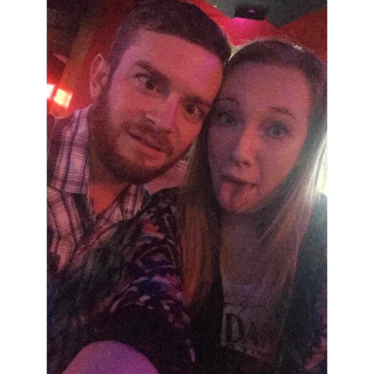 This Kyle's favor photo of us just being "us"