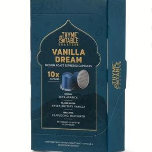 Thyme & Table Espresso Capsules, Medium Roast, Vanilla Dream