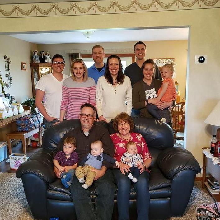 Kent's immediate family - including 4 nieces and nephews!