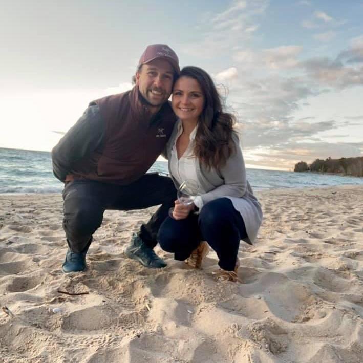 Right after we closed on our first house! May 2021