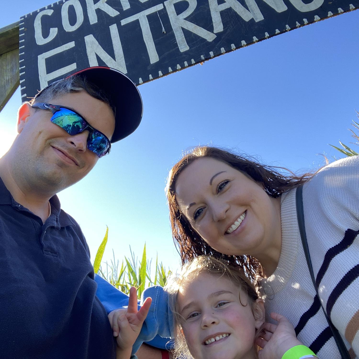 Fall Fun at the Corn-maze