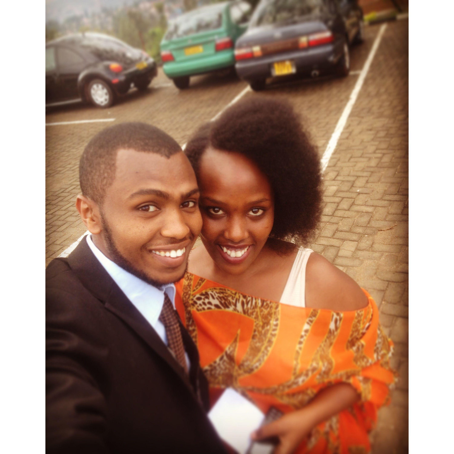 We took this pic back on 4 Dec 2016 when i went to see her at a wedding and brought her headache pills she wasn't feeling well.