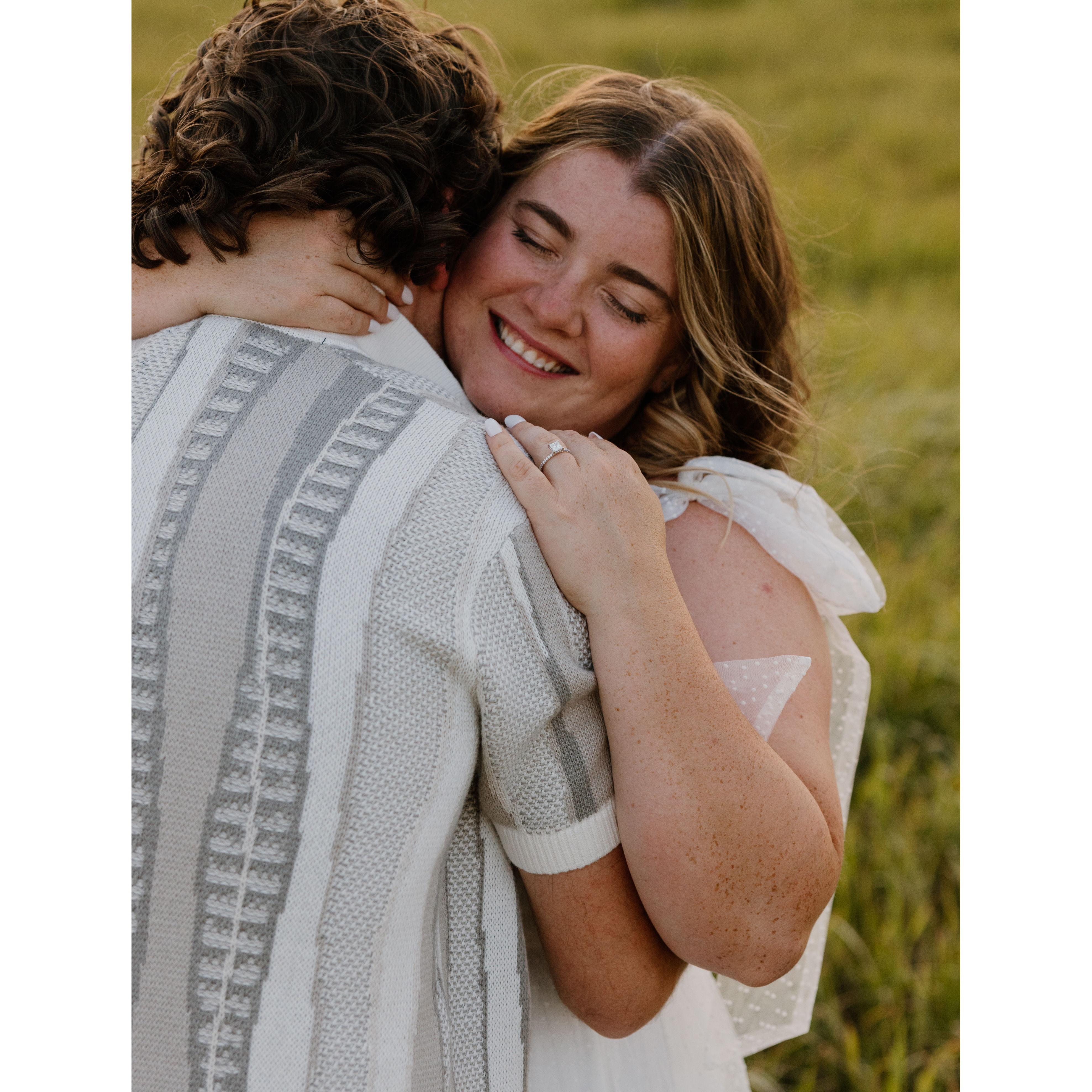 Our magical engagement session at Teton National Park!