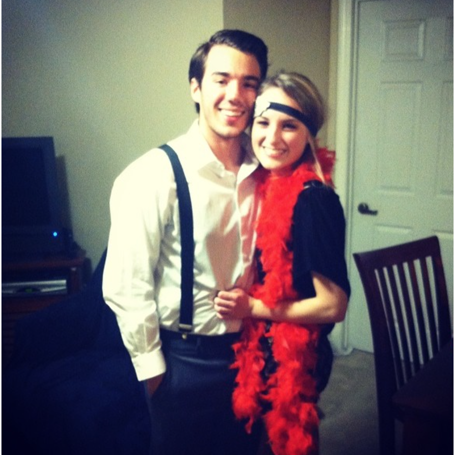 This is one of the first pictures that Chris and I took together!
