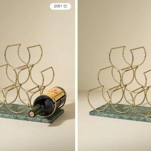 Anthropologie Marble Wine Rack