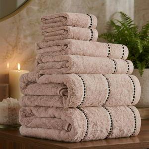 Lavish Home 6 Piece Bathroom Towels Set
