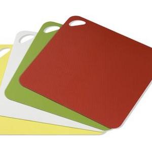 Dexas Flexi Synthetic Multi-Color Cutting Boards, Set of 4