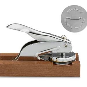 Personal Embosser with Stand, "The Kitchen of" Rolling Pin Image