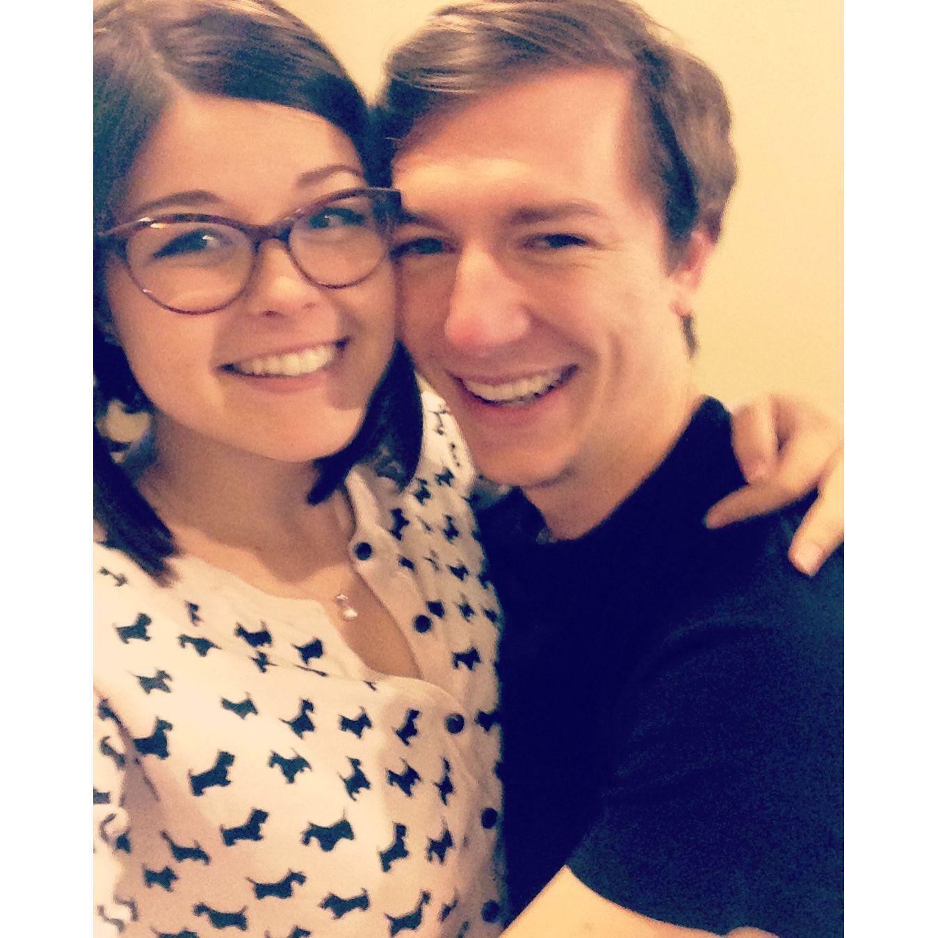 We started dating in February 2018, after a very fortuitous match on Tinder.