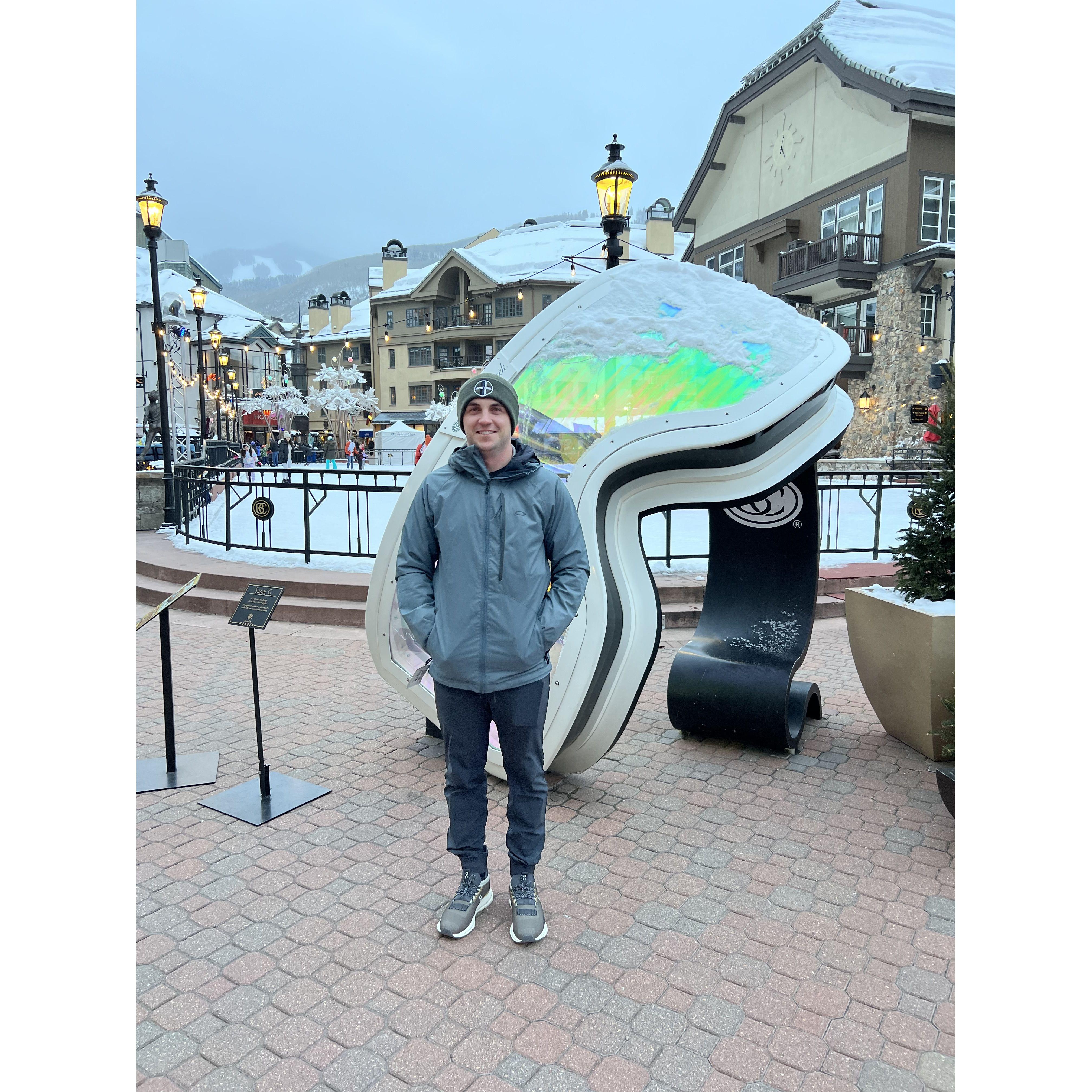 Alex's first time in Beaver Creek