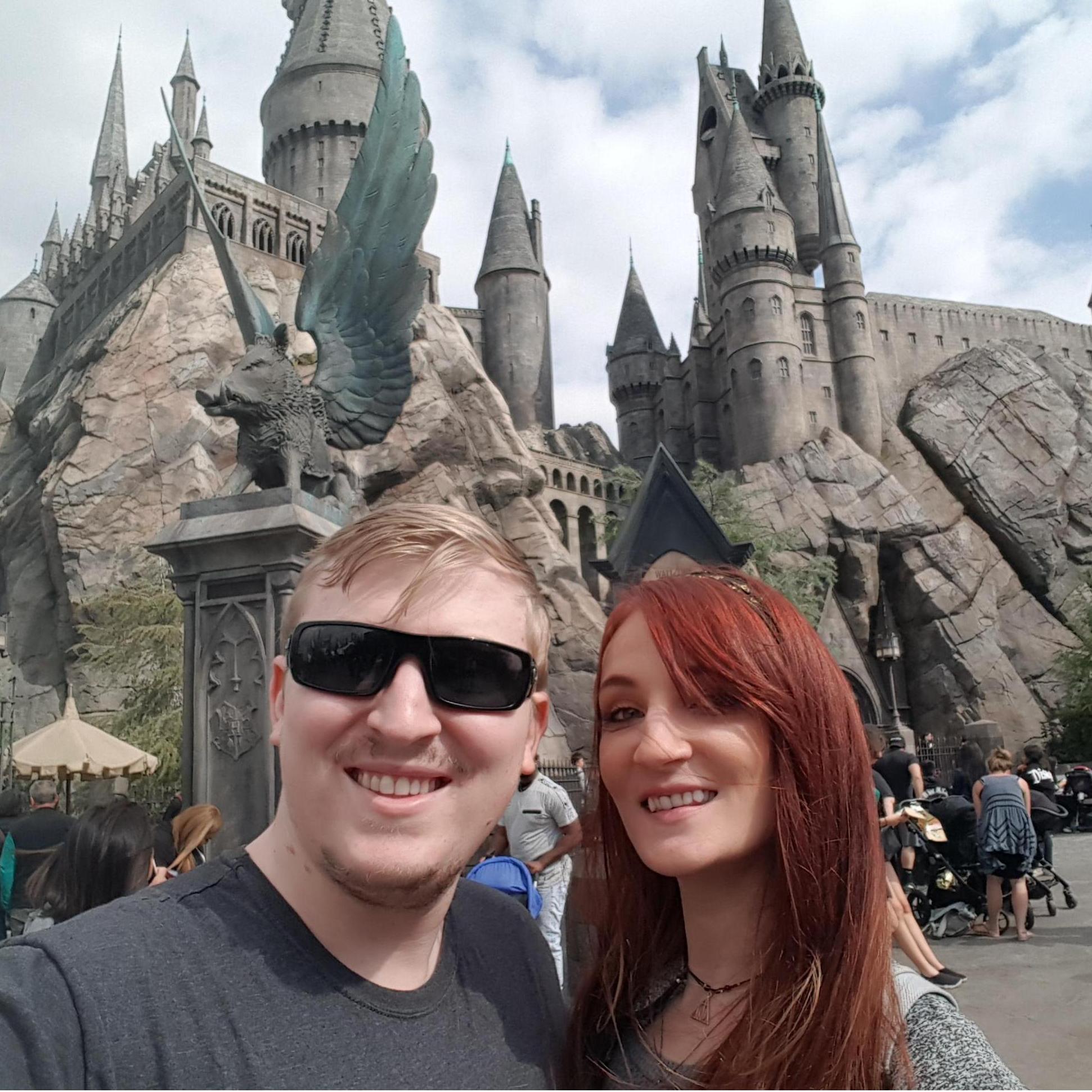We had a special time visiting Hogwarts at Universal Studios Hollywood.