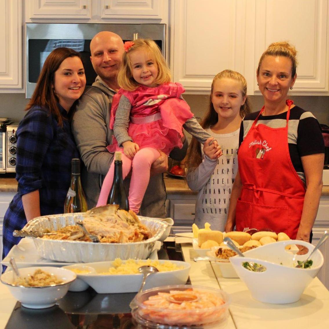 Thanksgiving Traditions with family