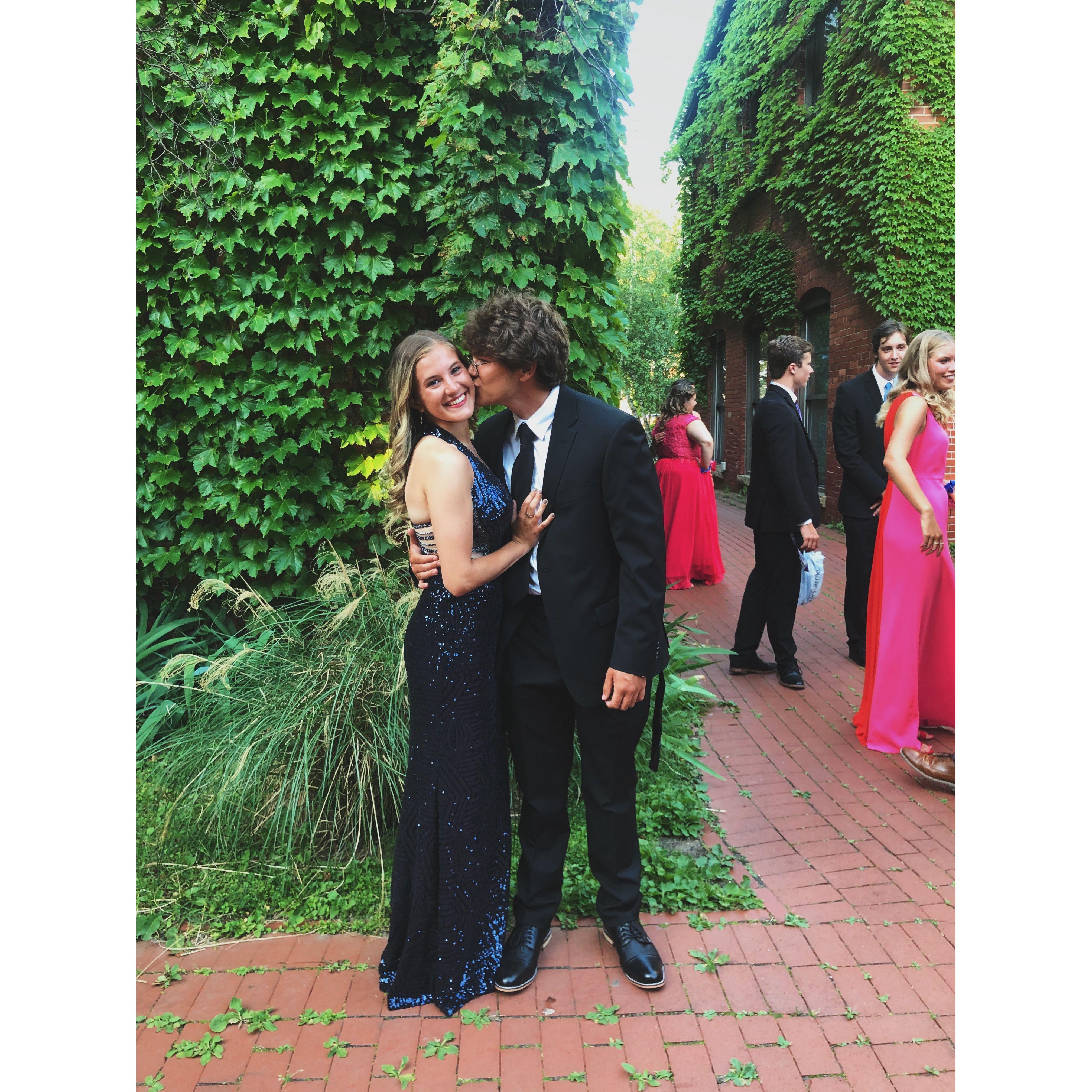 Our senior year prom.