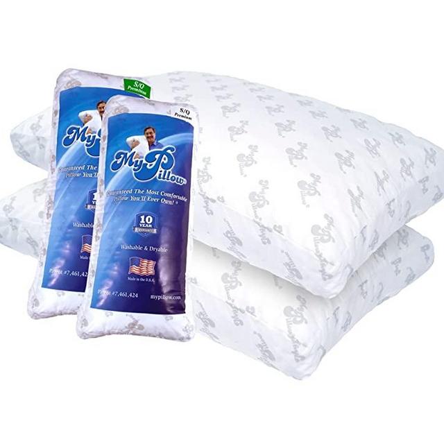 MyPillow Premium Bed Pillow 2 Pack [Std/Queen, Combo]