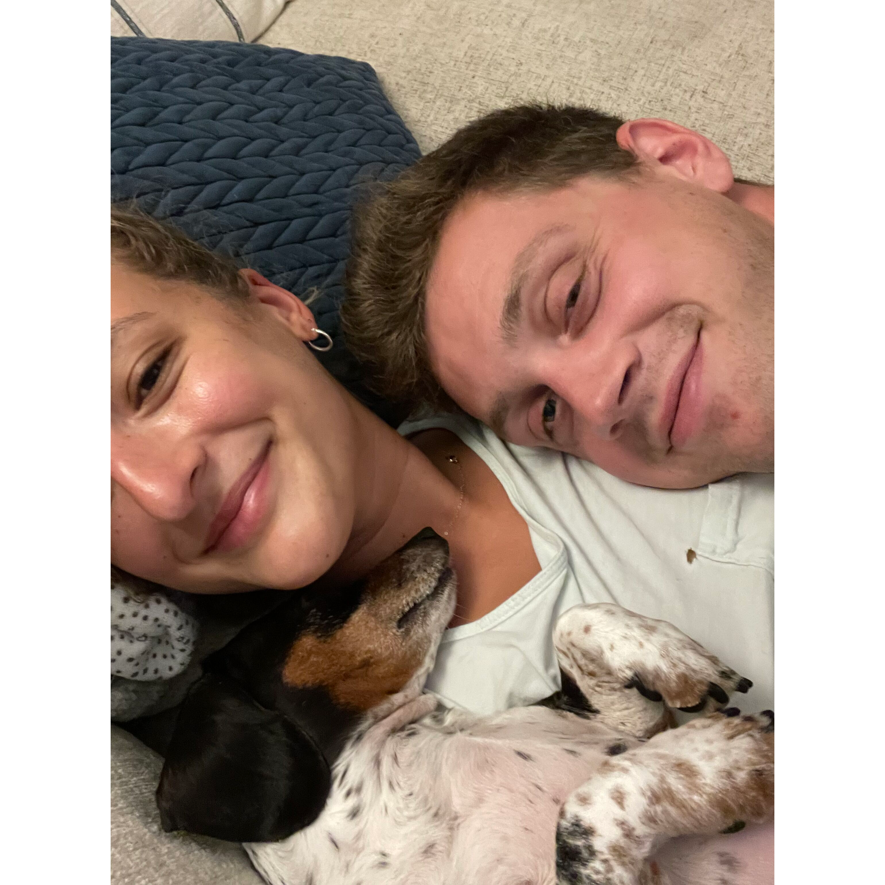 Every night after dinner, this is where you can find us.