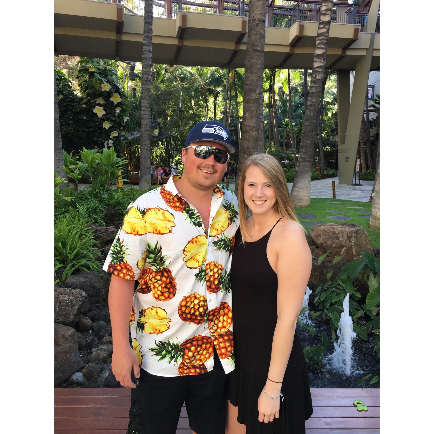 Graduation trip to Hawaii with my parents!