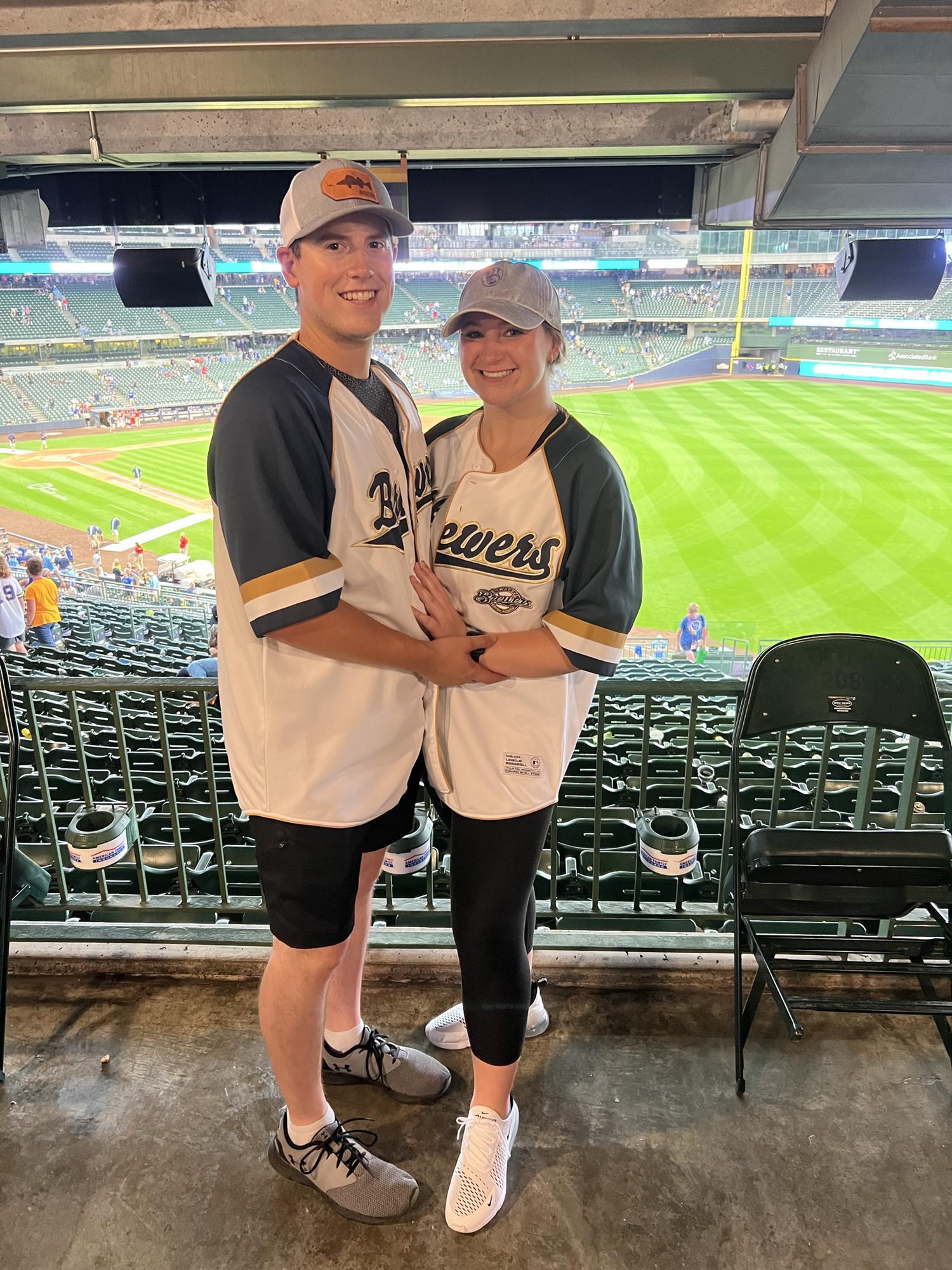 Our first MLB game together!