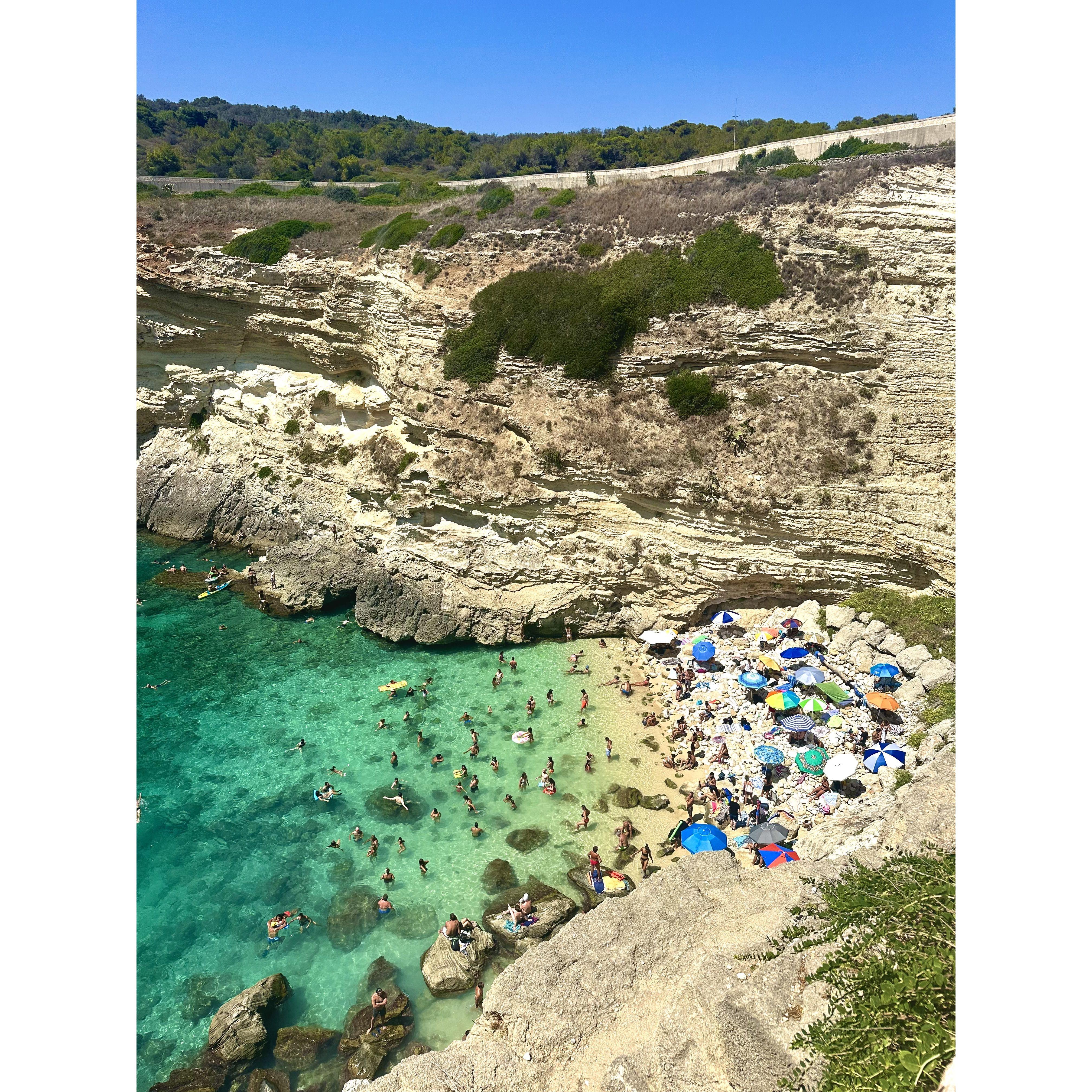 Porto Miggiano Beach, Puglia Italy