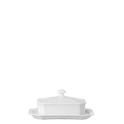 Butter Dish, Covered | Maria White