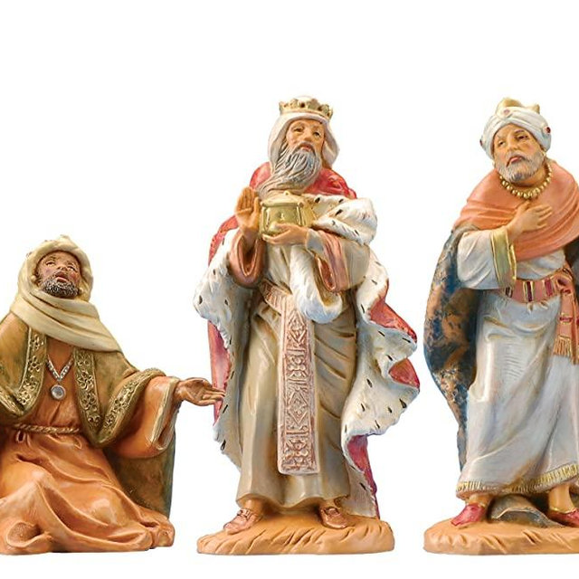 Fontanini by Roman Kings Nativity Set, 3-Piece, 5-Inch Each