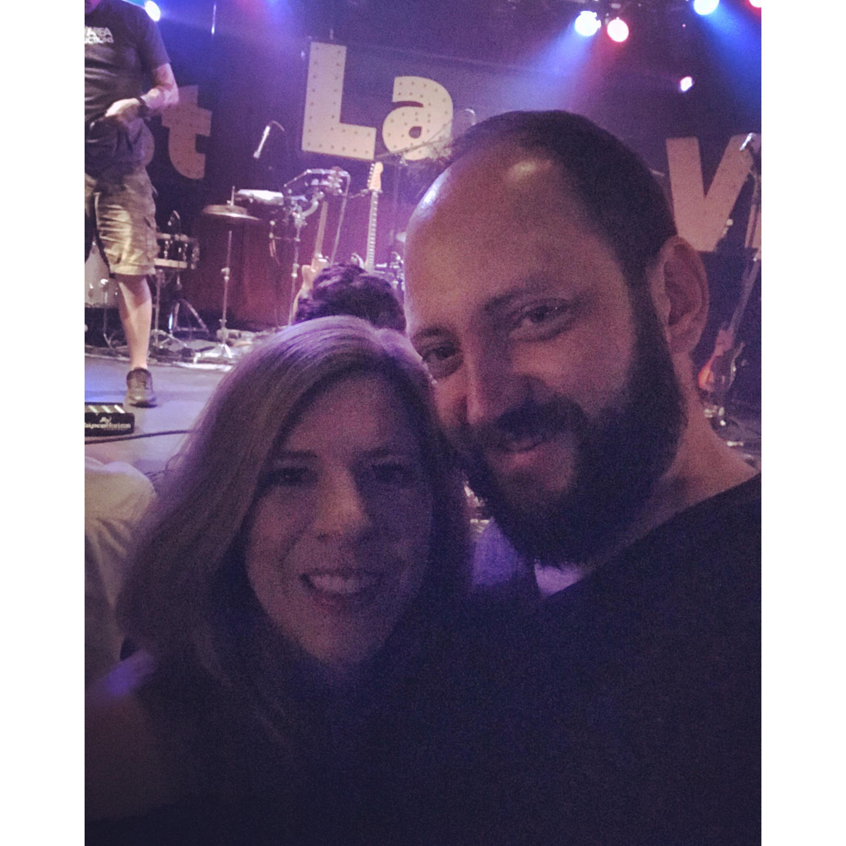 We love going to concerts.