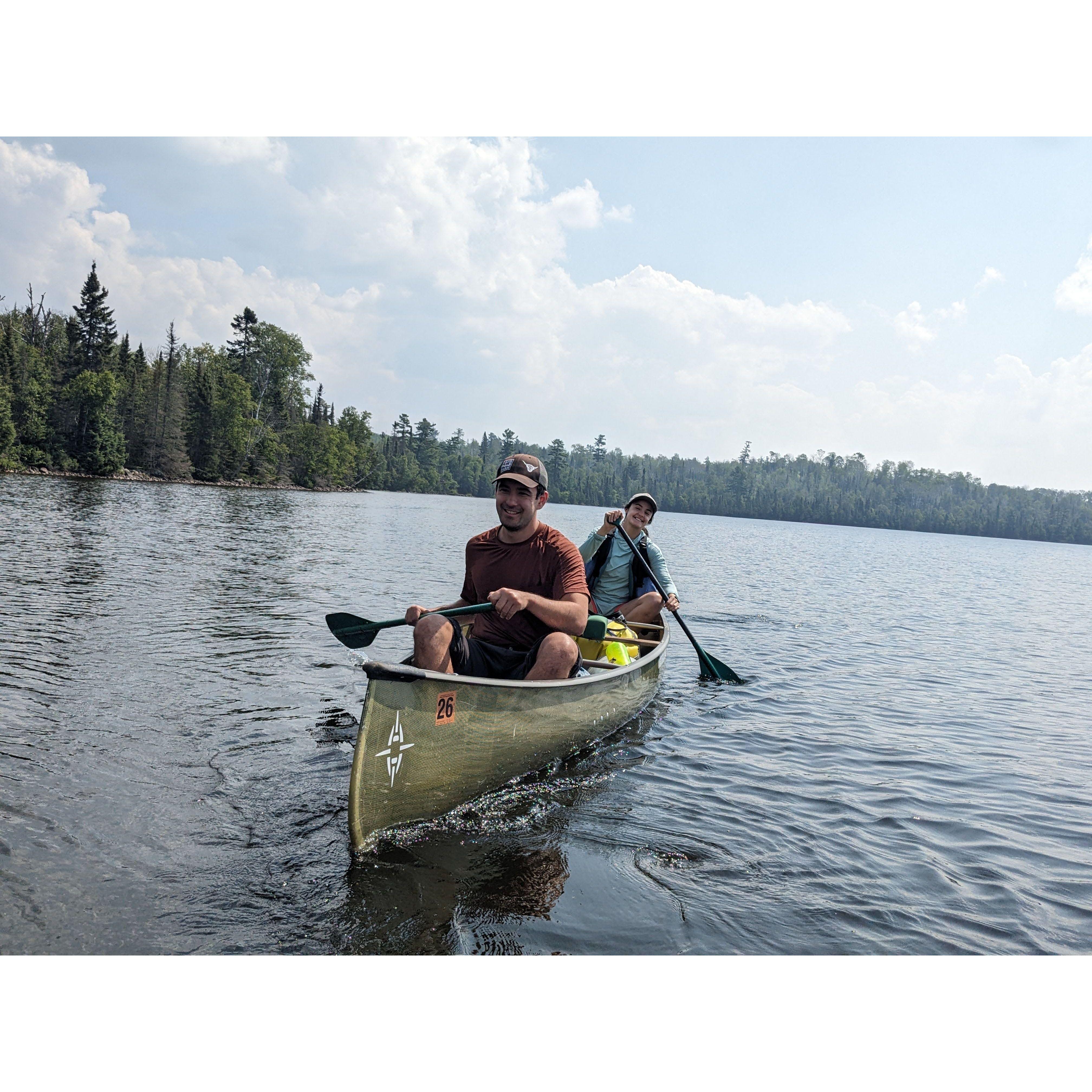 Canoeing in Minnesota