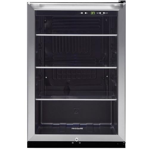 Frigidaire 138-Can Capacity (4.6-cu ft) Residential Stainless Steel Beverage Center at Lowes.com